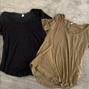 Two tees